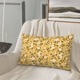 thumbnail image 5 of Daiia Daisies Flowers Bedding Waterproof Pillow Protector Zippered Queen – Bed Bug Proof Pillow Encasement-14"x20", 5 of 6