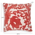 thumbnail image 2 of TOV Furniture Coast Coral Pink Tufted 26" Square Pillow, 2 of 4