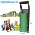 Broyeur De Canettes Manuel Et Ouvre-bouteille - Recyclage Aluminium Facile - Noir 500 Ml
