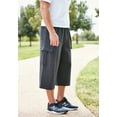 thumbnail image 4 of KingSize Men's Big & Tall Fleece Judo Shorts, 4 of 5