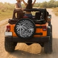 thumbnail image 4 of Beach Spare Tire Cover Dust-Proof Wheel Tire Cover Fit Trailer, RV, SUV and Many Vehicle, 4 of 7