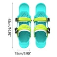 thumbnail image 3 of taicans Skiing Shoes Portable Winter Attach Snowboard Bindings Boot,kating Snow Shoes Adjustable Mini Skiing Sled, 3 of 9