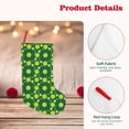 thumbnail image 4 of Lsque 18 Inches Tennis Balls Pattern Christmas Stockings Hanging Ornaments,Knitted Xmas Fireplace Hanging Stocking,Holiday Decoration, 4 of 8