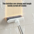 thumbnail image 6 of Grout Brush with Long Handle, Swivel Cleaning Scrubber - Extendable Durable Handle Grout Cleaner Brush for Bathroom, Tile, Baseboard, Corner & Narrow Space, 6 of 6