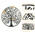 thumbnail image 2 of Metal Wall Art - Tree of Life - Family Tree Metal Wall Decor Home Office Decoration Bedroom Living Room Décor, 2 of 11