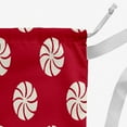 thumbnail image 3 of Simply Daisy Whirl of The Season Geometric 18 x 29 in Red Laundry Bag, 3 of 3