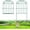 Green, variant on Rust-resistant metal wire mesh fencing panel with gate, high garden barrier, suitable for dogs and rabbits, black arched design, pet-friendly no-dig yard edge.