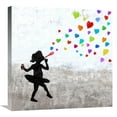 thumbnail image 1 of Global Gallery's 'Love Bubbles (detail)' by Masterfunk Collective Stretched Canvas Wall Art, 1 of 4