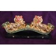 thumbnail image 1 of Feng Shui Import LLC Double Tigre Doré sur Ru Yi, 1 of 1