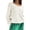 White, variant on Only Moment White Long Sleeve Lightweight Knit Tops V Neck Solid Color, Soft, Cozy, Oversized Sweater, Chunky Pullover,Fall Outfits,Loose Fit Jumper S