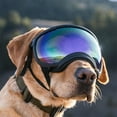 thumbnail image 3 of Dog Goggles  Portable Dogs Eyes Protection with Adjustable Strap  Windproof Goggles Dog Sunglasses with Breathable Mesh and Spherical Lens for Outdoor Riding Driving Hiking Camping (Large, 3 of 3