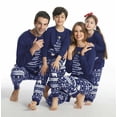 thumbnail image 3 of GRNSHTS Matching Family Pajamas Christmas Sets, Matching Sets Christmas PJs for Family Pajamas (Blue,4-5T), 3 of 11
