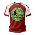 thumbnail image 4 of Men's 2026 Fan Soccer Collection, Patriotic Football Breathable Sportswear XXS-6XL, 4 of 4