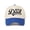 Blue, variant on Women's Unisex Dad Letter Embroidered Two-Tone Hard Brim Baseball Visor Cap, Adjustable Sun Hat For Outdoor Sports Daily Father's Day Gift One Size