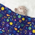 thumbnail image 2 of Yiaed Mathematics And Chemistry Print Dog Blankets-Cat Blanket Washable for Couch Protection,Puppy Blanket, Soft Plush Reversible Throw Furniture Protector-, 2 of 8