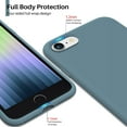 thumbnail image 4 of Compatible with iPhone SE 2022 Case, iPhone SE 2020/iPhone 7/8 Case, Slim Liquid Silicone Full Covered Soft Gel Rubber Case Cover for iPhone 7/8/SE 4.7 inch-Cactus, 4 of 11