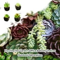thumbnail image 2 of Inteprter Planta de decoración de de bonsái en maceta de cerámica suculenta verde Artificial para jardín, oficina, balcón, decoración Type2 NO2, 2 of 6