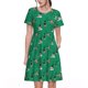 thumbnail image 1 of Balery Duck Mallard Flying Pose Vestidos sueltos de manga corta para mujer, vestidos de verano 2025, vestidos casuales de corte A con vuelo., 1 of 6