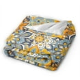 thumbnail image 2 of DouZhe Ultra-Soft Micro Fleece Lightweight Flannel Bed Blanket, Bohemia Mandala Kaleidoscope Print Cozy Warm Throw Blankets, 80"x60", 2 of 7