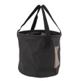 thumbnail image 4 of Cubo plegable de 10 l, resistente a altas temperaturas, portátil, con asa, para camping, pesca, picnic, color negro, 4 of 14