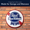 thumbnail image 6 of American Art Decor Pabst Blue Ribbon Metal Wall Art - Vintage Beer Sign for Man Cave Decor, 6 of 9