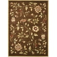 thumbnail image 2 of SAFAVIEH Lyndhurst Milo Floral Border Area Rug, Brown/Multi, 8'9" x 12', 2 of 6