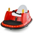 thumbnail image 1 of Gymax 12V Vehicle 360° Spin Race Toy Kids Ride On Bumper Car w/ Remote Control Red, 1 of 9