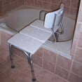 thumbnail image 4 of Heavy Duty Shower Chair Bath Tub Shower Bench Stool Seat Hand Rail Backrest, 4 of 10