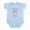 Sky Blue, variant on CafePress - My Grandma Is A Star Infant Bodysuit - Baby Light Bodysuit, Size Newborn - 24 Months