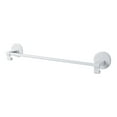 thumbnail image 2 of Iumwxz hangers Bathroom Towel Rack Hole Towel Rod Pole Hanger Bathroom Towel Rack Household Towel Rack hooks holder White iron+ABS Online Shopping, 2 of 4