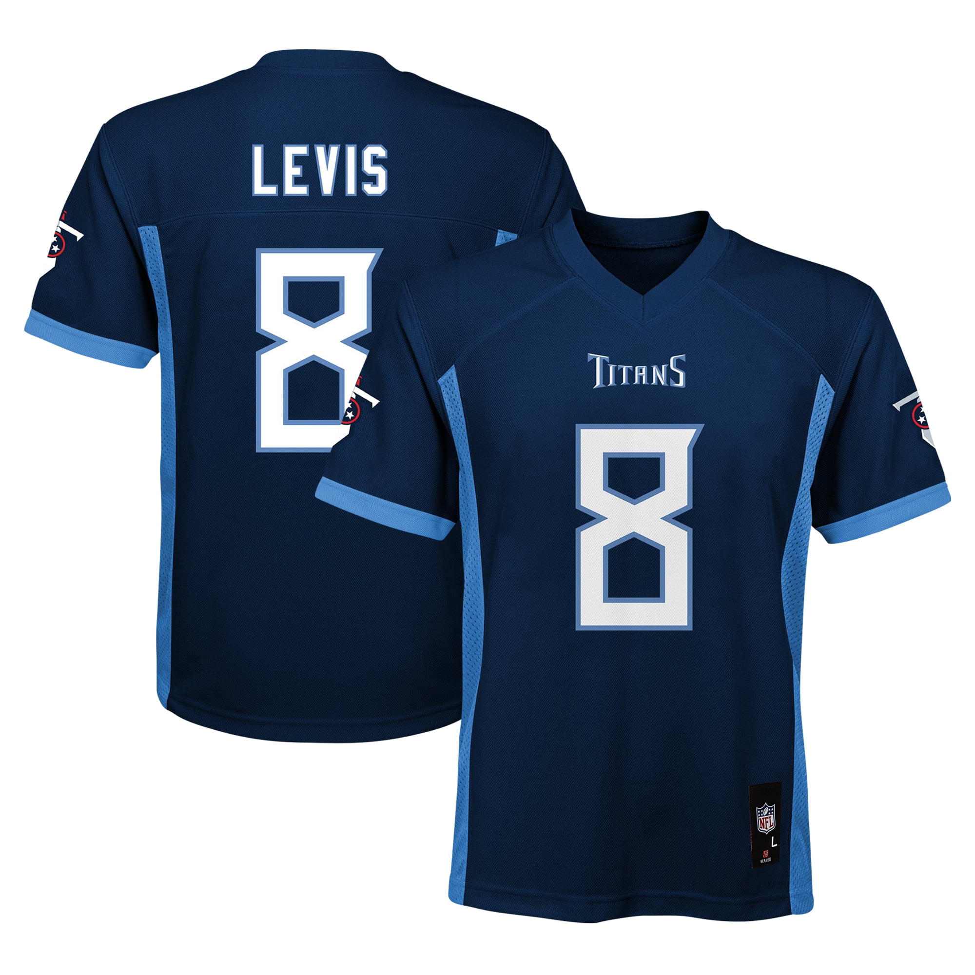 Youth Will Levis Navy Tennessee Titans Replica Jersey