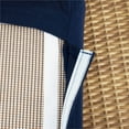 thumbnail image 4 of RST Brands Mili 2 Piece Aluminum & Fabric 96" Outdoor Sofa - Navy Blue, 4 of 7