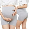 thumbnail image 4 of Women's Maternity Yoga Shorts Over The Belly Comfy Biker Workout Active Pregnancy Gym Short Pants, 4 of 8