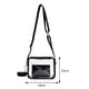 thumbnail image 5 of Bolsos Cruzados Bolso bandolera de verano Bolso de hombro transparente de PVC con billetera pequeña negro Ndcxsfigh Para Estrenar, 5 of 5