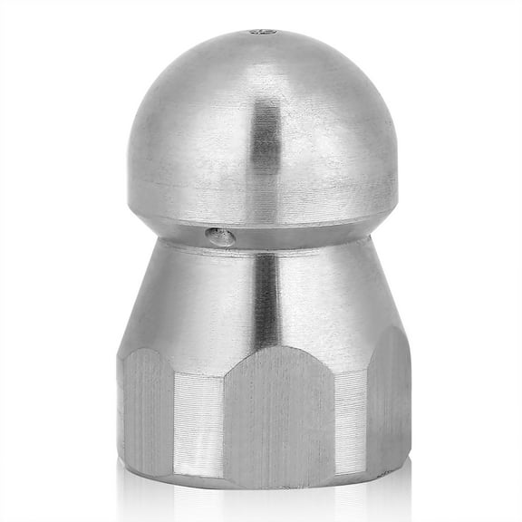 High Pressure Sewer Jetter Nozzle, Durable Professional 3/8 Inch Washer Drain Hose Sewer Cleaning Pipe,Drain Jetter Nozzle,Quickly Connector