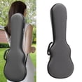 thumbnail image 1 of Runquan Ukulele Gig Bag 26inch Waterproof Heavy Duty Ukulele Hard Case for Tenor Ukulele Gray, 1 of 8