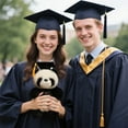 thumbnail image 6 of SDJMa 2025 Graduation Bear, 4.7” Plush Doll with Cap & Sash - Keepsake Gift for Graduates, Home Decor, Photo Prop, 6 of 8