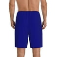 thumbnail image 4 of Lsque Navy Mens Sleep Pajama Shorts,Short Pajama Pants, Cotton Ultra-Soft Knit-XX-Large, 4 of 9