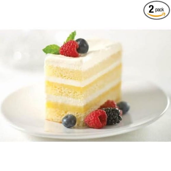 The Original Cakerie Lemon and Cream Dessert Shortcake - 2 per case.