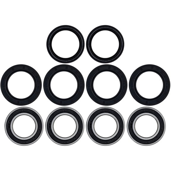 Niche Wheel Bearing Seal Set for Honda FourTrax 125 6007-2RS MK1008301