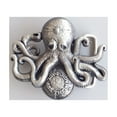 thumbnail image 3 of Vintage Style Magic Paul Octopus Belt Buckle Gurtelschnalle, 3 of 5