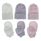 thumbnail image 4 of GOOHOCHY juego de gorro y guantes de algodón puro para bebé recién nacido (blanco), 4 of 8