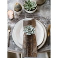 thumbnail image 3 of Cloth Napkins Set of 6 - 20x20 Inches, Brown Washable Reusable Table Napkins, Retro Oil Painting Modern Abstract Art Aesthetics Soft & Absortbent Dining Napkin for Party Wedding Hotel Restaurant, 3 of 8