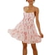 thumbnail image 3 of Vestido sin mangas sin mangas bohemio floral diseño floral informal con volantes para vacaciones Octpeak Otros, 3 of 6