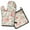 Pioneer Flower, variant on Pioneer Flower Kitchen Oven Mitt and Pot Holder Sets 2 Pcs for Baking, Cooking and Grilling, Heat Resistant Up To 392 °F