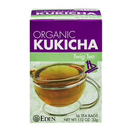 Eden Organic Kukicha Brindille Sachets de thé - 16 CT