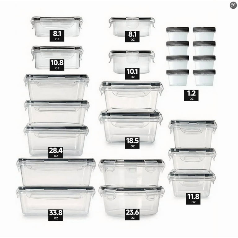 Tupperwareバンブークリアストレージセット Tupperwareバンブークリア