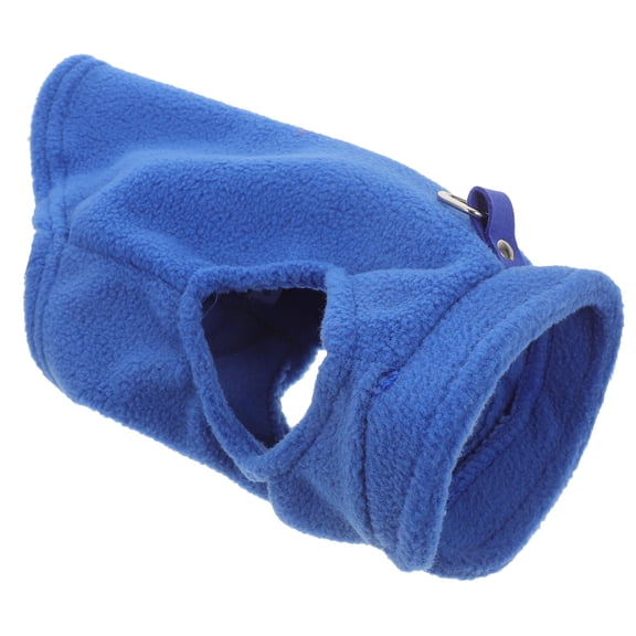 Tineasur Solid Color Pet Vest Polar Fleece for Small Dogs in Cold Weather Days 1Pack