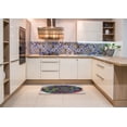 thumbnail image 5 of Ahgly Company Indoor Rectangle Patterned Dark Purple Novelty Area Rugs, 6' x 9', 5 of 6