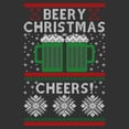thumbnail image 2 of Men's Lost Gods Ugly Sweater Christmas Cheers  Graphic T-Shirt, 2 of 5